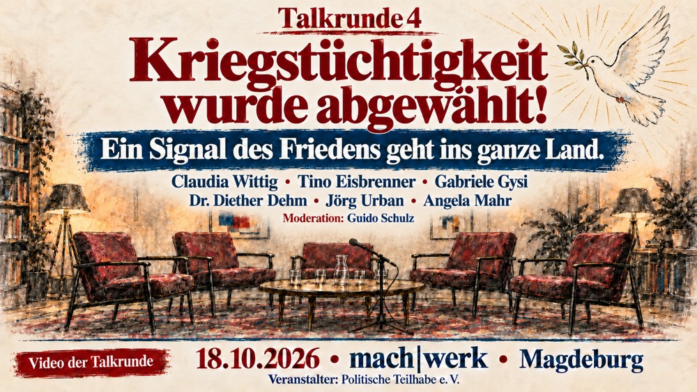 Talkrunde 4: Frieden und Kooperation mit Russland